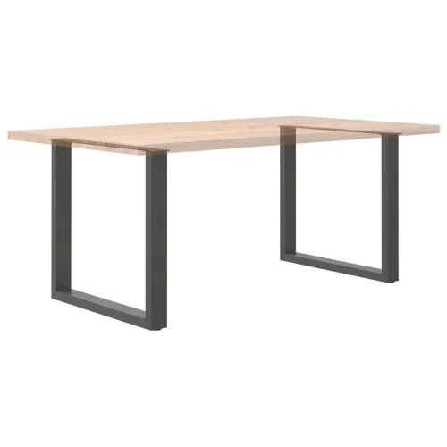 Noge za blagovaonski stol U-oblik 2 kom antracit 90 x (72-73) cm čelik - Antracit 90 x (72-73) cm 2 Cijena