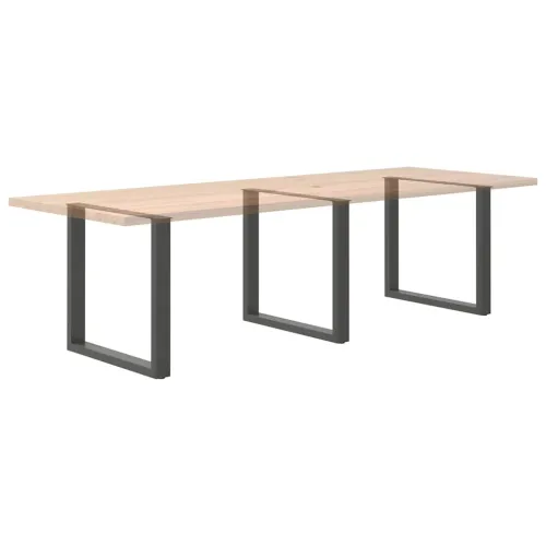 Noge za blagovaonski stol U-oblik 3 kom antracit 80 x (72-73) cm čelik - Antracit 80 x (72-73) cm 3 Cijena