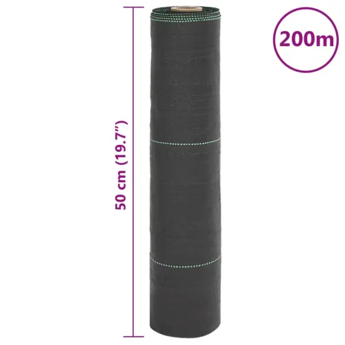 Opna protiv korova crni 0,5 x 200 m PP - 0.5 x 200 m (150 g/m²) Cijena