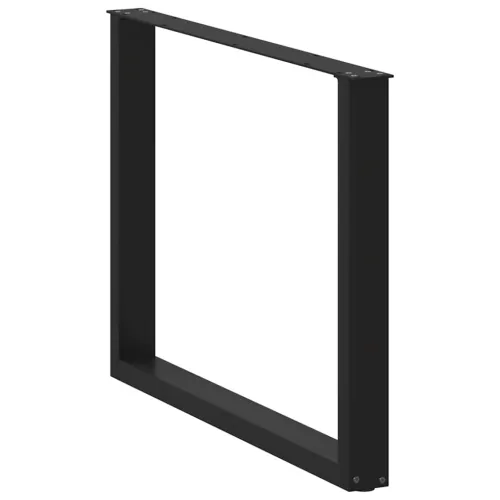 Noge za blagovaonski stol U-oblik 3 kom Crne 100 x (72-73) cm Čelik - Crna 100 x (72-73) cm 3 1 Cijena