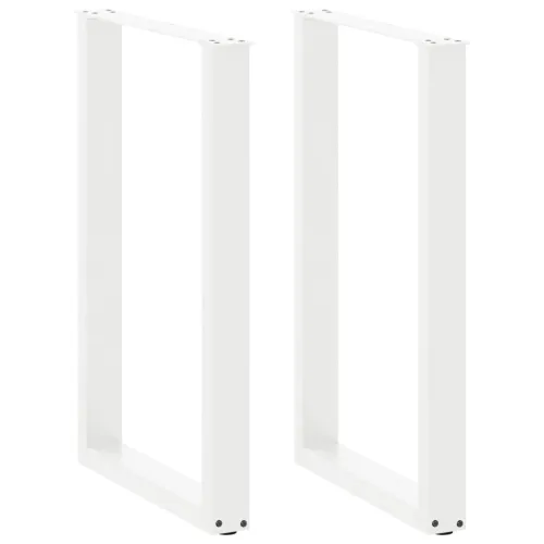 Noge za barski stol U-oblika 2 kom Bijele 60 x (90-91) cm Čelik - Bijela 60 x (90-91) cm 2 Cijena