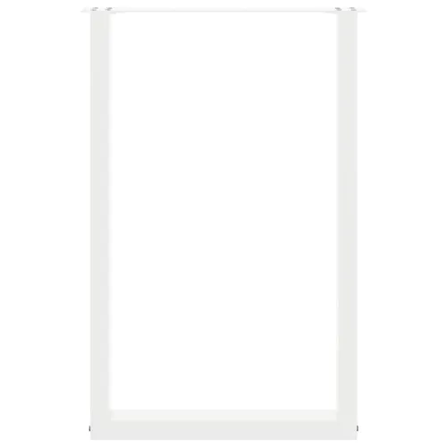 Noge za barski stol U-oblika 2 kom Bijele 60 x (90-91) cm Čelik - Bijela 60 x (90-91) cm 2 Cijena