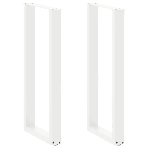 Noge za barski stol U-oblika 2 kom Bijele 50 x (100-101) cm Čelik - Bijela 50 x (100-101) cm 2 Cijena