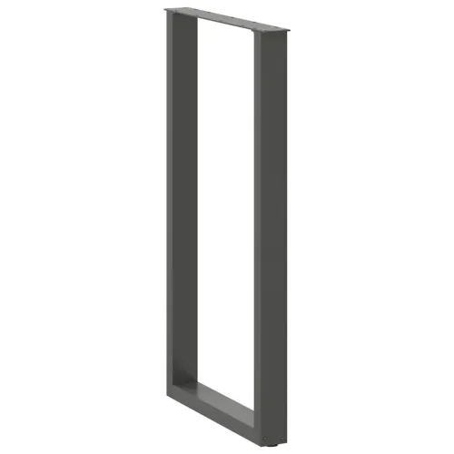 Noge za barski stol U-oblika 2 kom antracit 60 x (110-111) cm čelik - Antracit 60 x (110-111) cm 2 Cijena