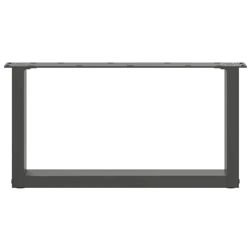 Noge za klub stolić U-oblik 2 kom antracit 70 x (30-31) cm čelik - Antracit 70 x (30-31) cm 2 Cijena