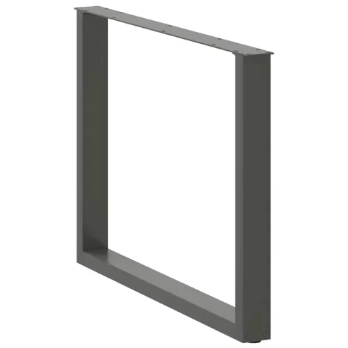 Noge za blagovaonski stol U-oblik 3 kom antracit 100 x (72-73) cm čelik - Antracit 100 x (72-73) cm 3 Cijena