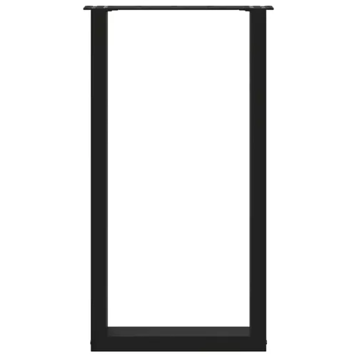 Noge za barski stol U-oblika 2 kom Crne 40 x (90-91) cm Čelik - Crna 40 x (90-91) cm 2 Cijena