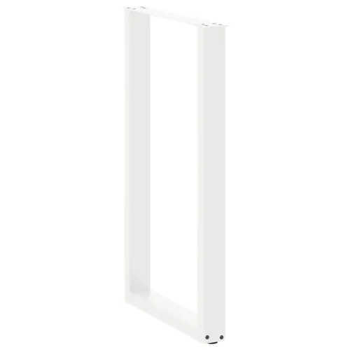 Noge za barski stol U-oblika 2 kom Bijele 60 x (100-101) cm Čelik - Bijela 60 x (100-101) cm 2 Cijena