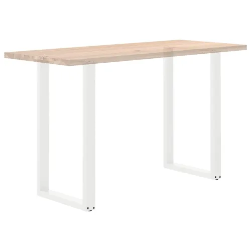 Noge za barski stol U-oblika 2 kom Bijele 60 x (100-101) cm Čelik - Bijela 60 x (100-101) cm 2 Cijena