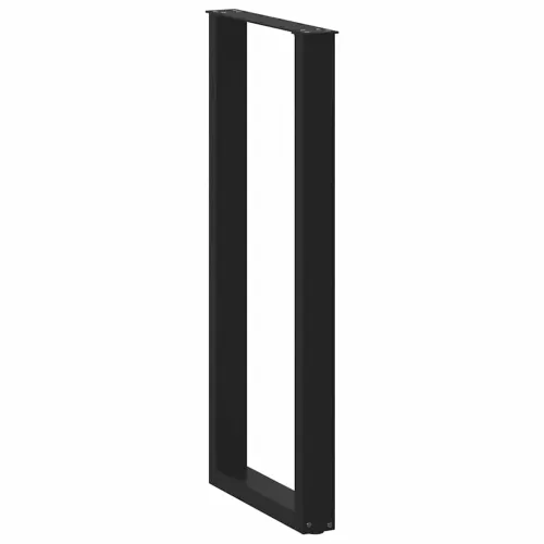 Noge za barski stol U-oblika 2 kom Crne 40 x (110-111) cm Čelik - Crna 40 x (110-111) cm 2 Cijena