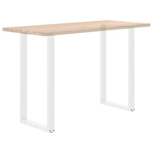 Noge za barski stol U-oblika 2 kom Bijele 60 x (110-111) cm Čelik - Bijela 60 x (110-111) cm 2 Cijena
