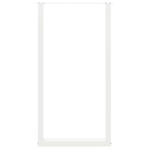 Noge za barski stol U-oblika 2 kom Bijele 60 x (110-111) cm Čelik - Bijela 60 x (110-111) cm 2 Cijena