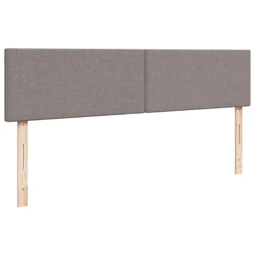 otoman okvir kreveta s madracima smeđesivi 200x200cm tkanine - Sivo-smeđa 200 x 200 cm Gladak dizajn Cijena