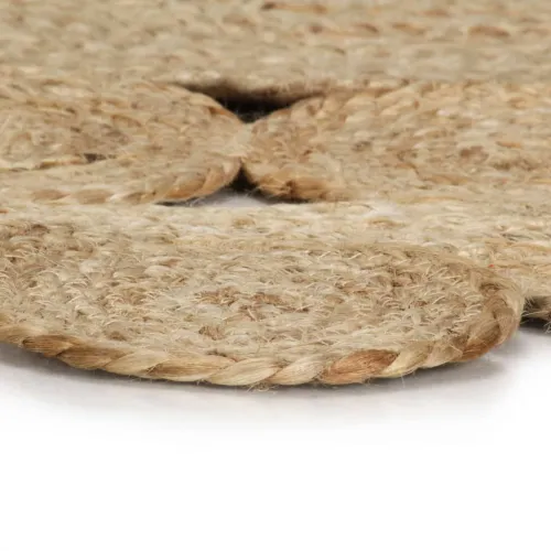 Ručno rađeni pleteni tepih od jute 90 cm - 90 cm Cijena
