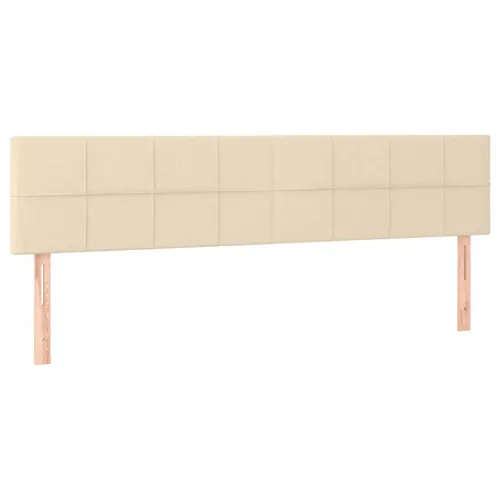 otoman okvir kreveta s madracima krem 160x200cm od tkanine - Krema 160 x 200 cm Blok s kvadratima Cijena