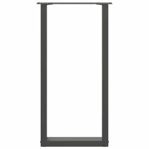 Noge za konzolni stol u obliku slova U, 2 kom, antracit, 38 x (72-73) cm, čelik - Antracit 38 x (72-73) cm 2 Cijena