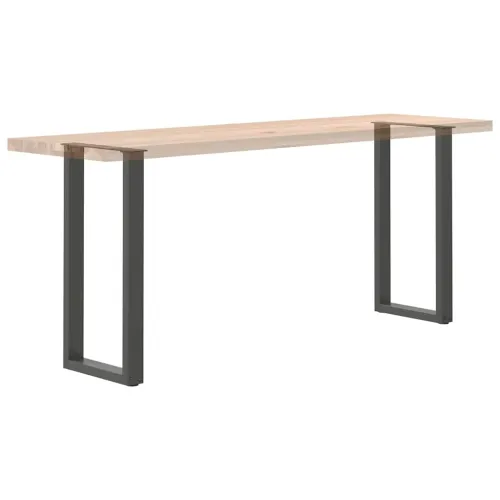 Noge za konzolni stol u obliku slova U, 2 kom, antracit, 38 x (72-73) cm, čelik - Antracit 38 x (72-73) cm 2 Cijena