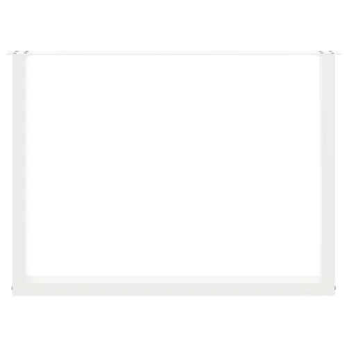 Noge za blagovaonski stol U-oblik 3 kom Bijele 100 x (72-73) cm Čelik - Bijela 100 x (72-73) cm 3 Cijena