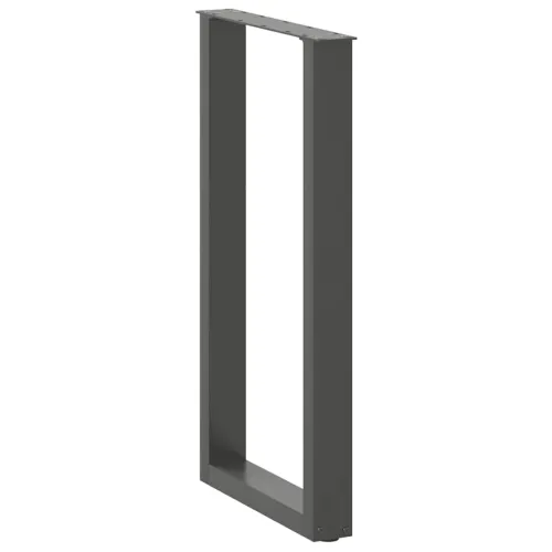 Noge za barski stol U-oblika 2 kom antracit 40 x (90-91) cm čelik - Antracit 40 x (90-91) cm 2 Cijena