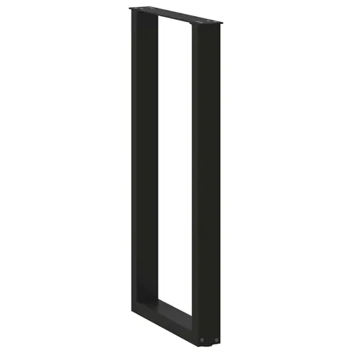 Noge za barski stol U-oblika 2 kom Crne 50 x (100-101) cm Čelik - Crna 50 x (100-101) cm 2 Cijena