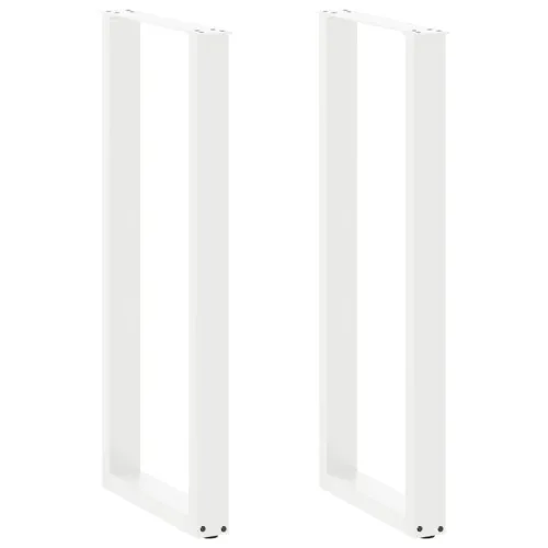 Noge za barski stol U-oblika 2 kom Bijele 50 x (110-111) cm Čelik - Bijela 50 x (110-111) cm 2 1 Cijena
