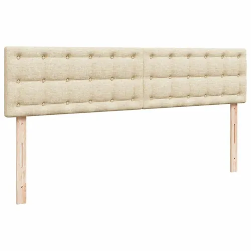 otoman okvir kreveta s madracima krem 180x200cm od tkanine - Krema 180 x 200 cm gumbi Cijena