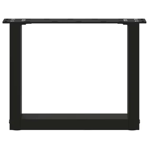 Noge za klub stolić U-oblik 2 kom Crne 40 x (30-31) cm Čelik - Crna 40 x (30-31) cm 2 Cijena