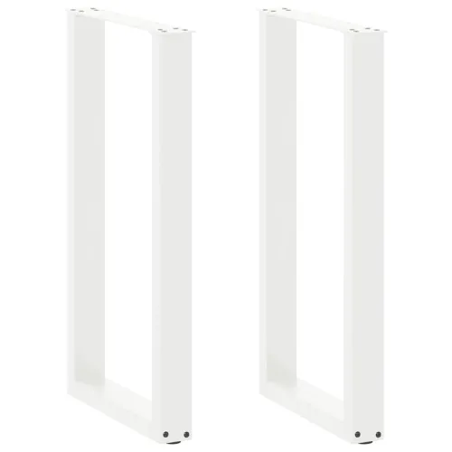 Noge za barski stol U-oblika 2 kom Bijele 40 x (90-91) cm Čelik - Bijela 40 x (90-91) cm 2 Cijena