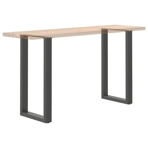 Noge za barski stol U-oblika 2 kom antracit 50 x (90-91) cm čelik - Antracit 50 x (90-91) cm 2 Cijena
