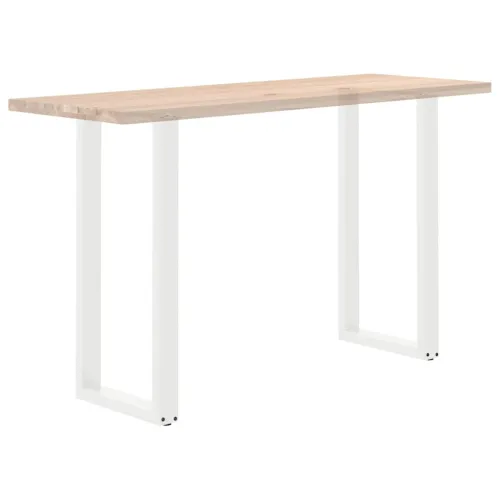 Noge za barski stol U-oblika 2 kom Bijele 40 x (100-101) cm Čelik - Bijela 40 x (100-101) cm 2 Cijena