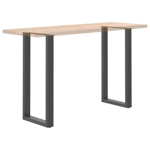 Noge za barski stol U-oblika 2 kom antracit 50 x (100-101) cm čelik - Antracit 50 x (100-101) cm 2 Cijena