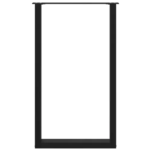 Noge za barski stol U-oblika 2 kom Crne 60 x (100-101) cm Čelik - Crna 60 x (100-101) cm 2 Cijena