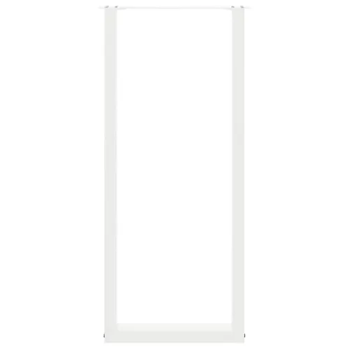 Noge za barski stol U-oblika 2 kom Bijele 40 x (110-111) cm Čelik - Bijela 40 x (110-111) cm 2 Cijena