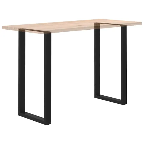 Noge za barski stol U-oblika 2 kom Crne 60 x (110-111) cm Čelik - Crna 60 x (110-111) cm 2 Cijena