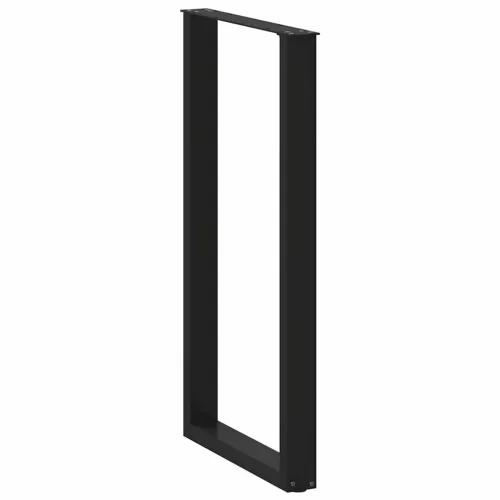 Noge za barski stol U-oblika 2 kom Crne 60 x (110-111) cm Čelik - Crna 60 x (110-111) cm 2 Cijena