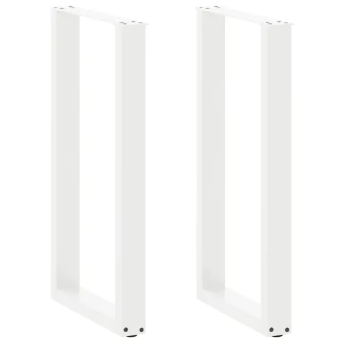 Noge za barski stol U-oblika 2 kom Bijele 50 x (90-91) cm Čelik - Bijela 50 x (90-91) cm 2 Cijena