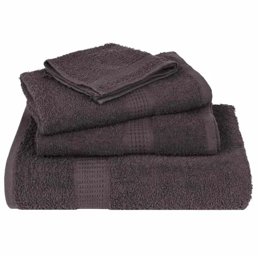 Ručnici FROGN 10 kom antracit 100x200 cm 360 g/m² - Antracit 100 x 200 cm 10 Cijena