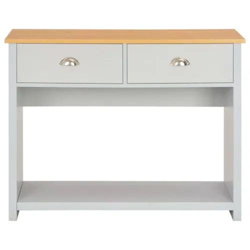 Konzolni stol sivi 97 x 35 x 76 cm Cijena