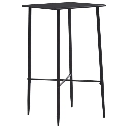 Barski stol crni 60 x 60 x 111 cm MDF - Crna 1 Cijena