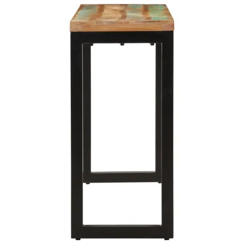 Konzolni stol 110 x 35 x 75 cm od masivnog obnovljenog drva - 1 110 cm masivno obnovljeno drvo Cijena
