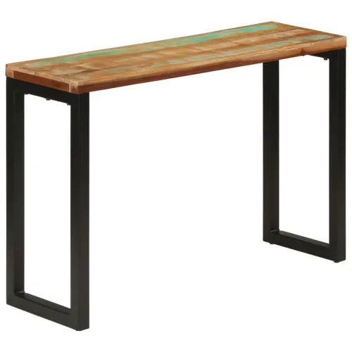 Konzolni stol 110 x 35 x 75 cm od masivnog obnovljenog drva - 1 110 cm masivno obnovljeno drvo Cijena