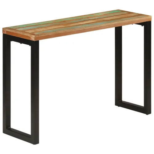 Konzolni stol 110 x 35 x 75 cm od masivnog obnovljenog drva - 1 110 cm masivno obnovljeno drvo Cijena