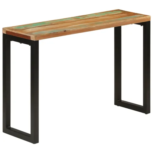 Konzolni stol 110 x 35 x 75 cm od masivnog obnovljenog drva - 1 110 cm masivno obnovljeno drvo Cijena
