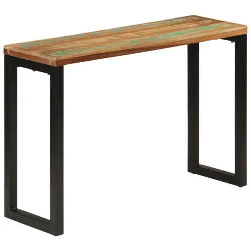 Konzolni stol 110 x 35 x 75 cm od masivnog obnovljenog drva - 1 110 cm masivno obnovljeno drvo Cijena