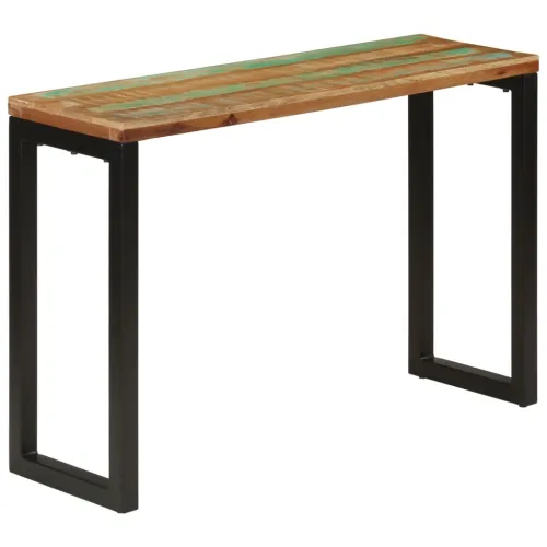 Konzolni stol 110 x 35 x 75 cm od masivnog obnovljenog drva - 1 110 cm masivno obnovljeno drvo Cijena