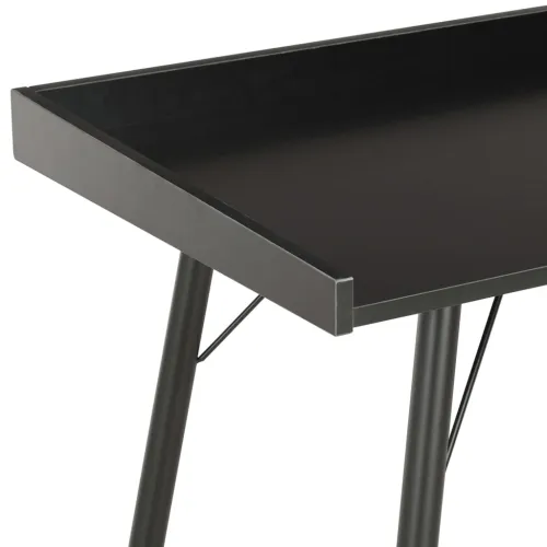 Radni stol crni 90 x 50 x 79  cm - Crna Cijena