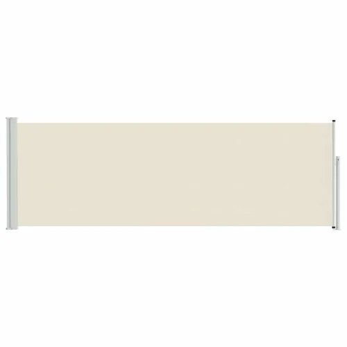 Uvlačiva bočna tenda za terasu 100 x 314 cm krem - Krema 100 x 300 cm Cijena