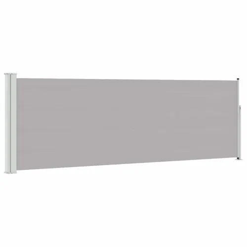 Uvlačiva bočna tenda za terasu 100 x 314 cm siva - Siva 100 x 300 cm 1 Siva Cijena
