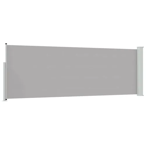 Uvlačiva bočna tenda za terasu 100 x 314 cm siva - Siva 100 x 300 cm Cijena