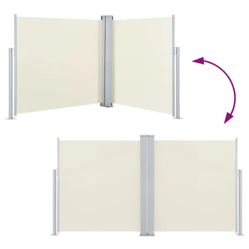 Uvlačiva bočna tenda 120 x 600 cm krem - Krema 117 x 600 cm Cijena